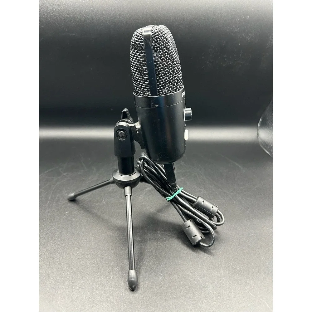 FDUCE USB Plug Play Condenser Microphone Professional Studio PC Mic w/ Tripod